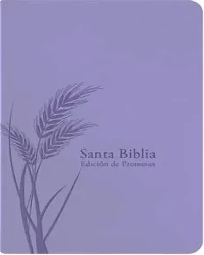 Biblia Rvr60 Promesas Manual Imitacion Piel Indice Lavanda