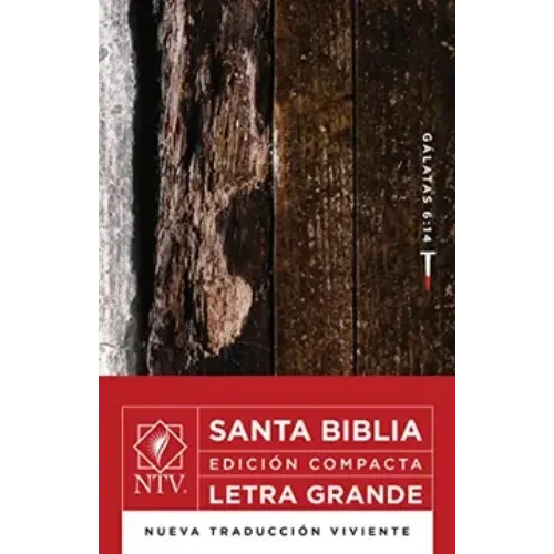 Biblia Ntv Compacta Letra Grande Gálatas 6:14 Sentipiel